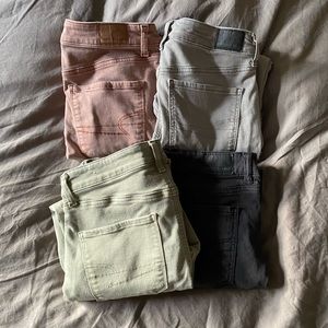American eagle jeggings BUNDLE 💛